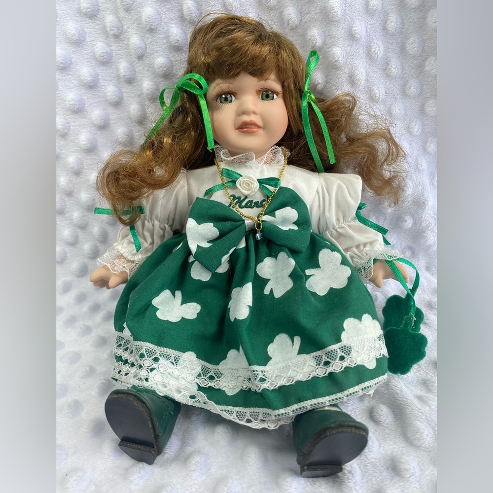 Vintage Porcelain Doll - Irish Collection for March by DanDee